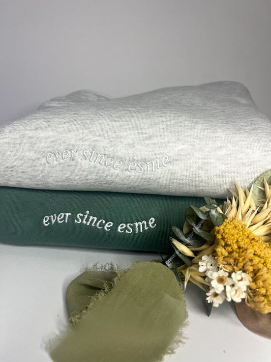 Personalised sweatshirt